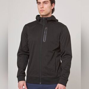 Mondetta Axiom Full Zip Hooded Jacket In Black M